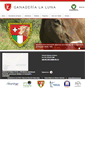 Mobile Screenshot of ganaderialaluna.com